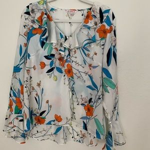Nanette Lepore long sleeve blouse